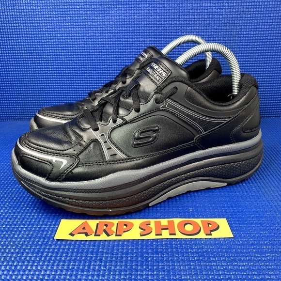 SKECHERS WORKSLIP RESISTANT Women`s Size 8.5 Black Comfort Shoes SN77218 - Picture 1 of 8